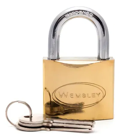 CANDADO WEMBLEY® TITANIUM   25mm (3 llaves) 6070