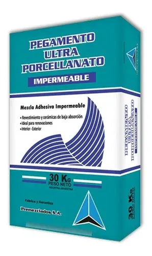 PEGAMENTO ULTRA PORCELLANATO X 25 KG - Premezclados