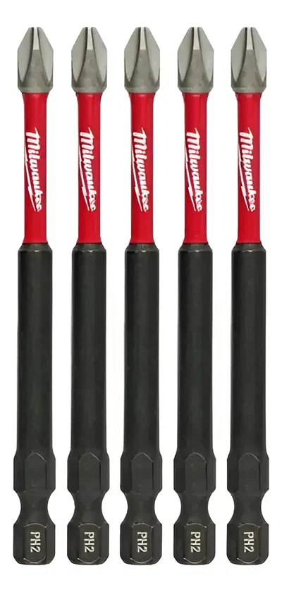 Puntas Ph2 Phillips Alto Impacto Milwaukee 4832-4564
