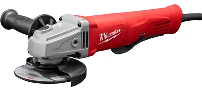 Amoladora Angular 115mm 1250w Gatillo Paleta Milwaukee 6142 Rojo 50 Hz