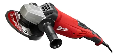 Amoladora Angular 9 Pulg 230mm Milwaukee 2200w 6087-59a Rojo