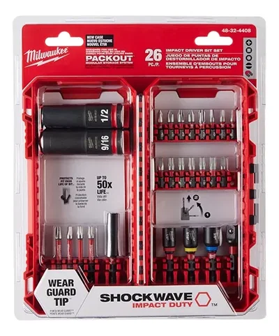 26 PIEZAS - PUNTAS Y BOCALLAVES - 4832-4408