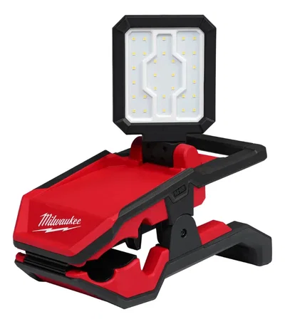 REFLECTOR ROVER M18 CON PINZA DE 3 PULGADAS - LUZ DE AREA PIVOTANTE - 2358-20