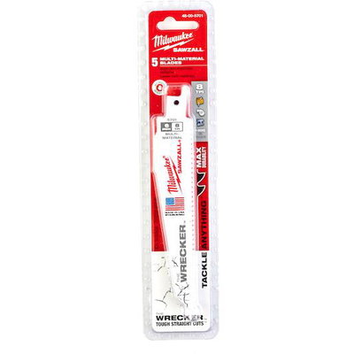 HOJA SIERRA SABLE WRECKER 6 PULG- 5 PZAS (ACCESORIOS) - 48005701