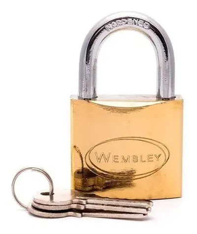 CANDADO WEMBLEY® TITANIUM    50mm (3llaves) 6073