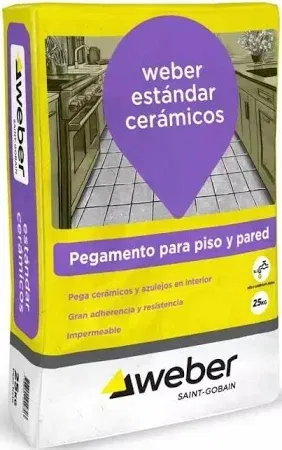 Weber Adhesivo Estándar Cerámico x 25 Kg