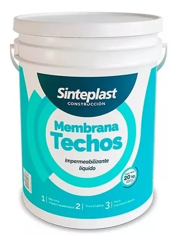 MEMBRANA PARA TECHOS BLANCA 20 KGS 