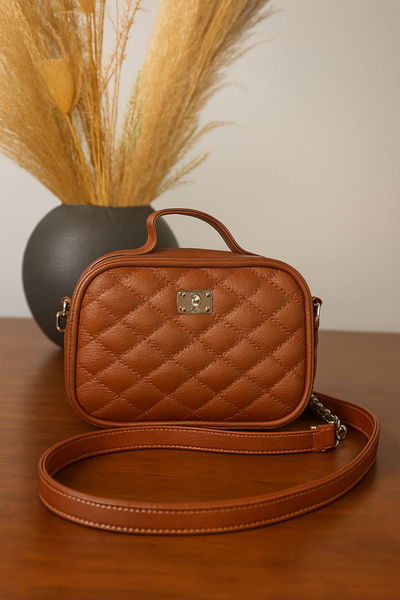 Bandolera marrón (cuero)