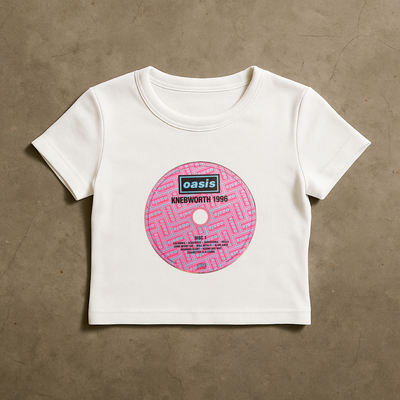 Baby Tee - Oasis CD Knebworth 1996