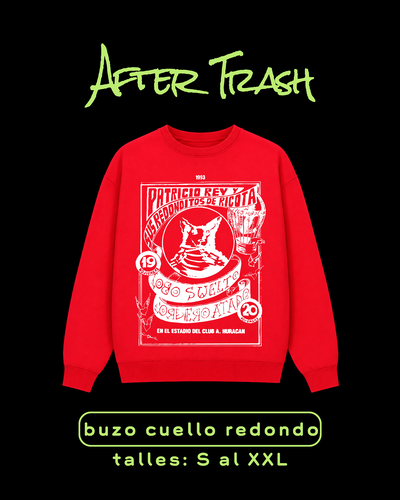 AFICHE LOBO SUELTO - LOS REDONDOS - Buzo Cuello Redondo