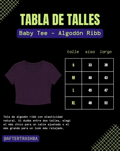 OKTUBRE - Baby Tee Ribb