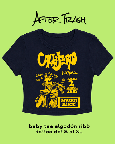 AFICHE MUSEO ROCK - CJS - Baby Tee Ribb