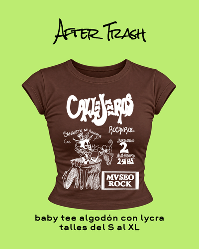 AFICHE MUSEO ROCK - CJS - Baby Tee Lycra