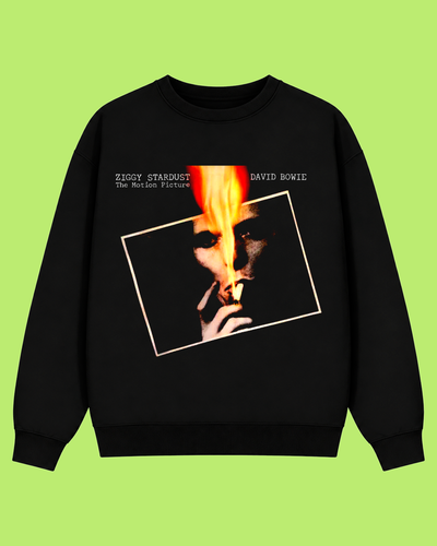 ZIGGY MOTION PICTURE - DAVID BOWIE - Buzo Cuello Redondo