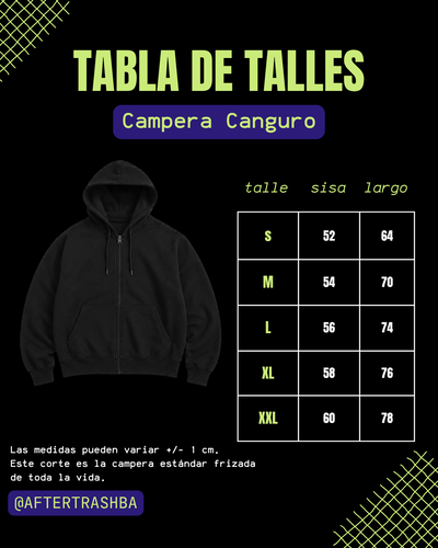 CASETTE DIVIDIDOS POR LA FELICIDAD - SUMO - Campera Canguro
