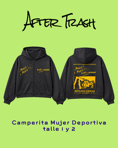 ¡Bang! ¡Bang!... Estás liquidado Afiche - Campera Mujer Deportiva
