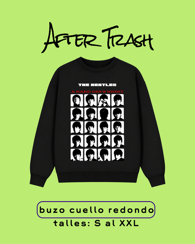 THE BEATLES - A HARD DAY'S NIGHT - Buzo Cuello Redondo
