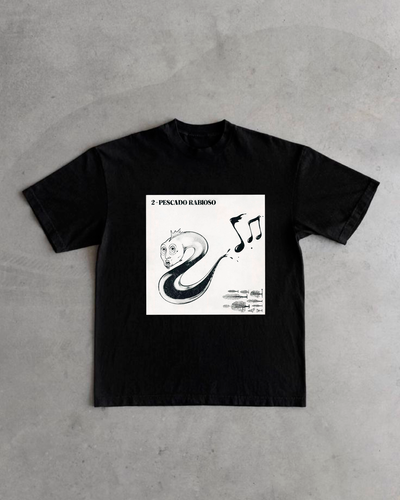 PESCADO 2 - PESCADO RABIOSO remera negra