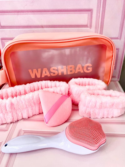 Kit de portacosmetico con accesorios