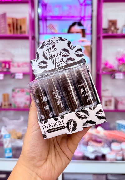 Labial en barra pink 21 negro 