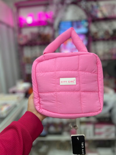 Portacosmetico puffer City Girl