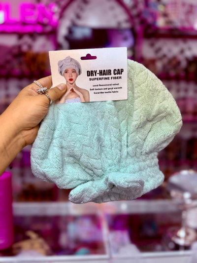 Gorro para secar cabello 