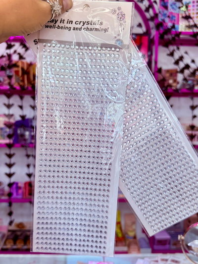 Plancha de strass grandes 
