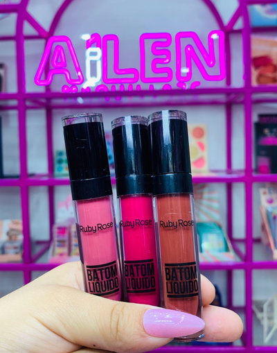 LABIAL LIQUIDO BATOM RUBY ROSE