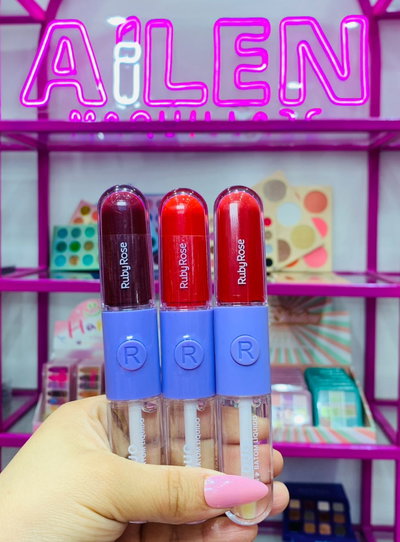 GLOSS + LIQUIDO MATTE RUBY ROSE