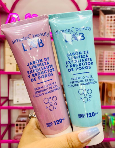 Jabón de limpieza exfoliante y reductor de poros - Simple&Beaty