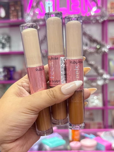 CORRECTOR+ CONTORNO FEELS RUBY ROSE