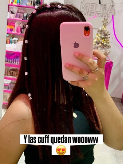 Argollitas para trenzas