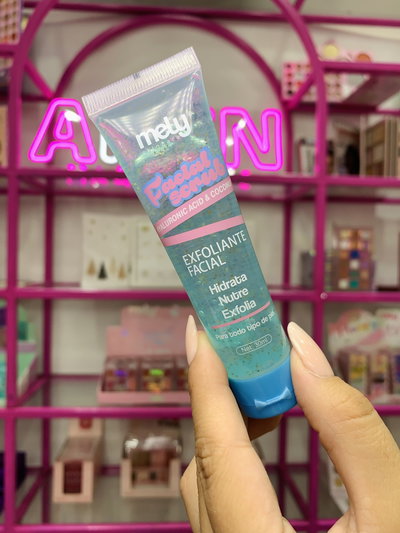 Exfoliante con acido hialuronico mely 