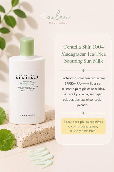 Protector solar centella