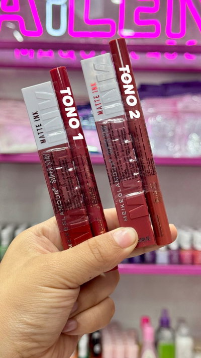Labial más delineador súper Stay meike 
