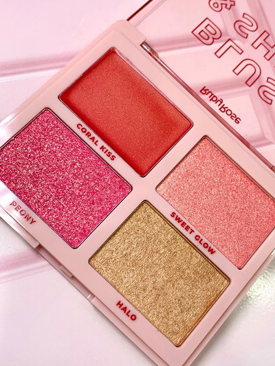 Paleta de rubor e iluminador Ruby Rose