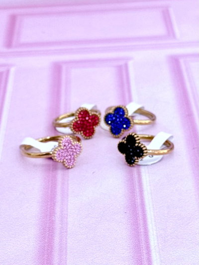 Anillo brillo dorado