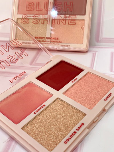 Paleta blush shine