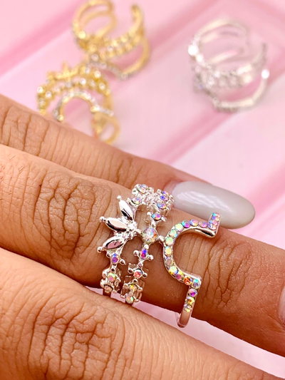 Anillos para fotos de uñas 