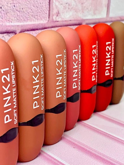 LABIAL EN BARRA PINK 21 SOFT MATTE 