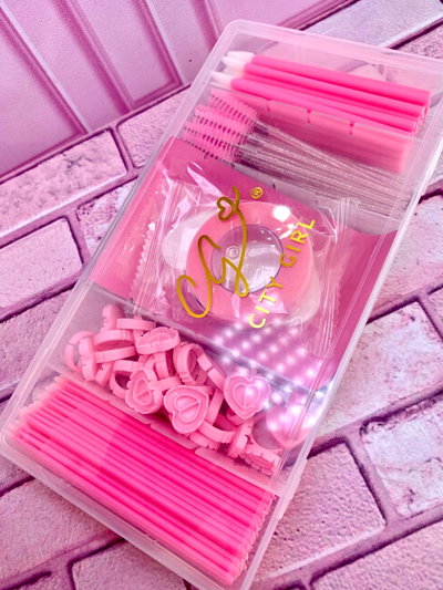 Kit para pestañas pelo x pelo