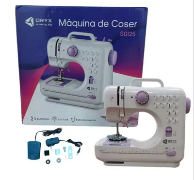 Maquina De Coser Oryx Mini Compacta Portable 12 Puntadas