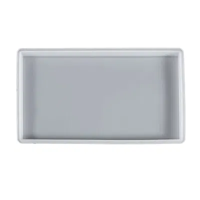 Molde De Silicona Para Resina Bandeja Rectangular 26cm X 16,5cm