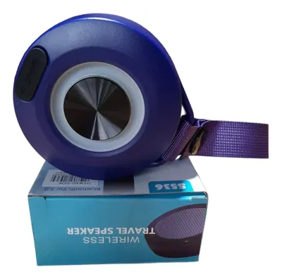 Parlante Portátil Con Bluetooth Colores S-536