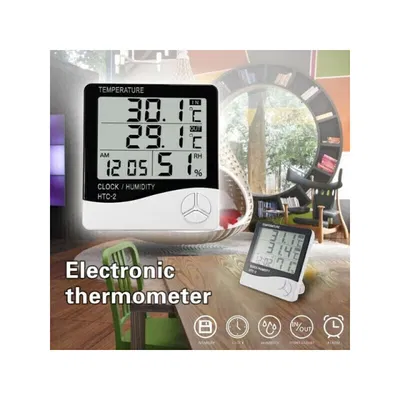 Termohigrometro Sonda Digital Humedad Y Temperatura A Pila Htc-2
