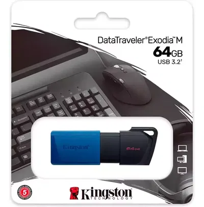 PENDRIVE KINGSTON 64GB USB 3.2