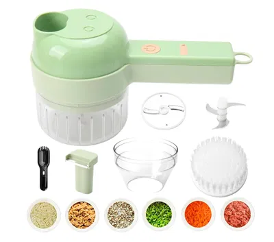 Cortador Picadora Triturador Vegetales Eléctrico Con Usb