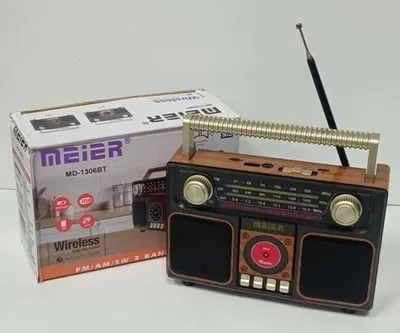 Radio 3 Bandas con Bluetooth MEIER MD-1305/1306