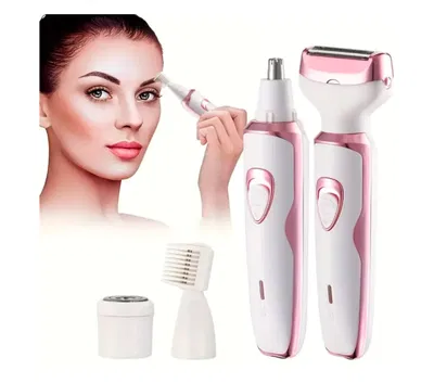 DEPILADOR ELECTRICA ROSA 4 EN 1 "DALING"