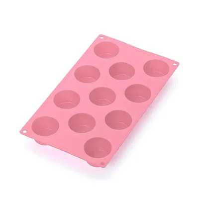 Molde De Silicona 11 Cavidades Cilindros Para Jabones Y Manualidades